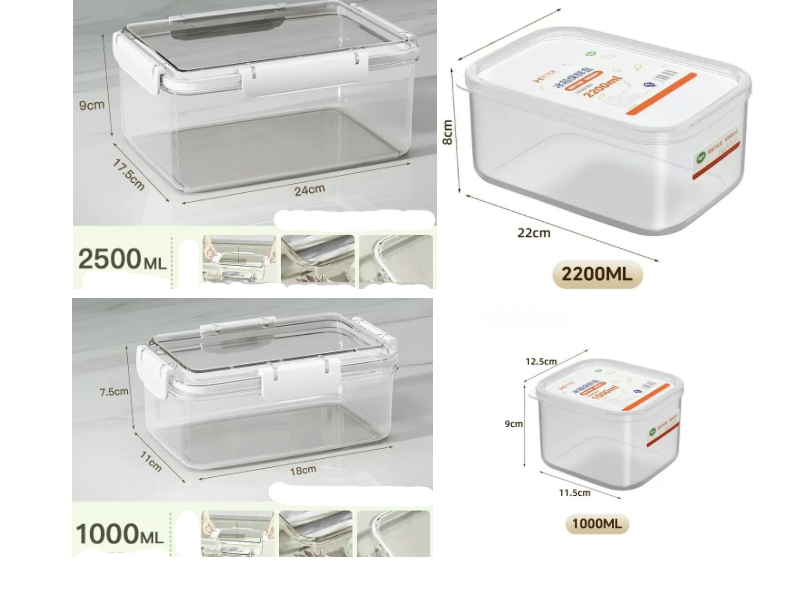 Fresh-Keeping Food Containers – 4-Pack Only $10