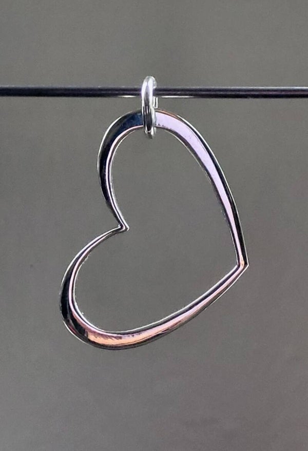 Hanger hart groot (30 mm)