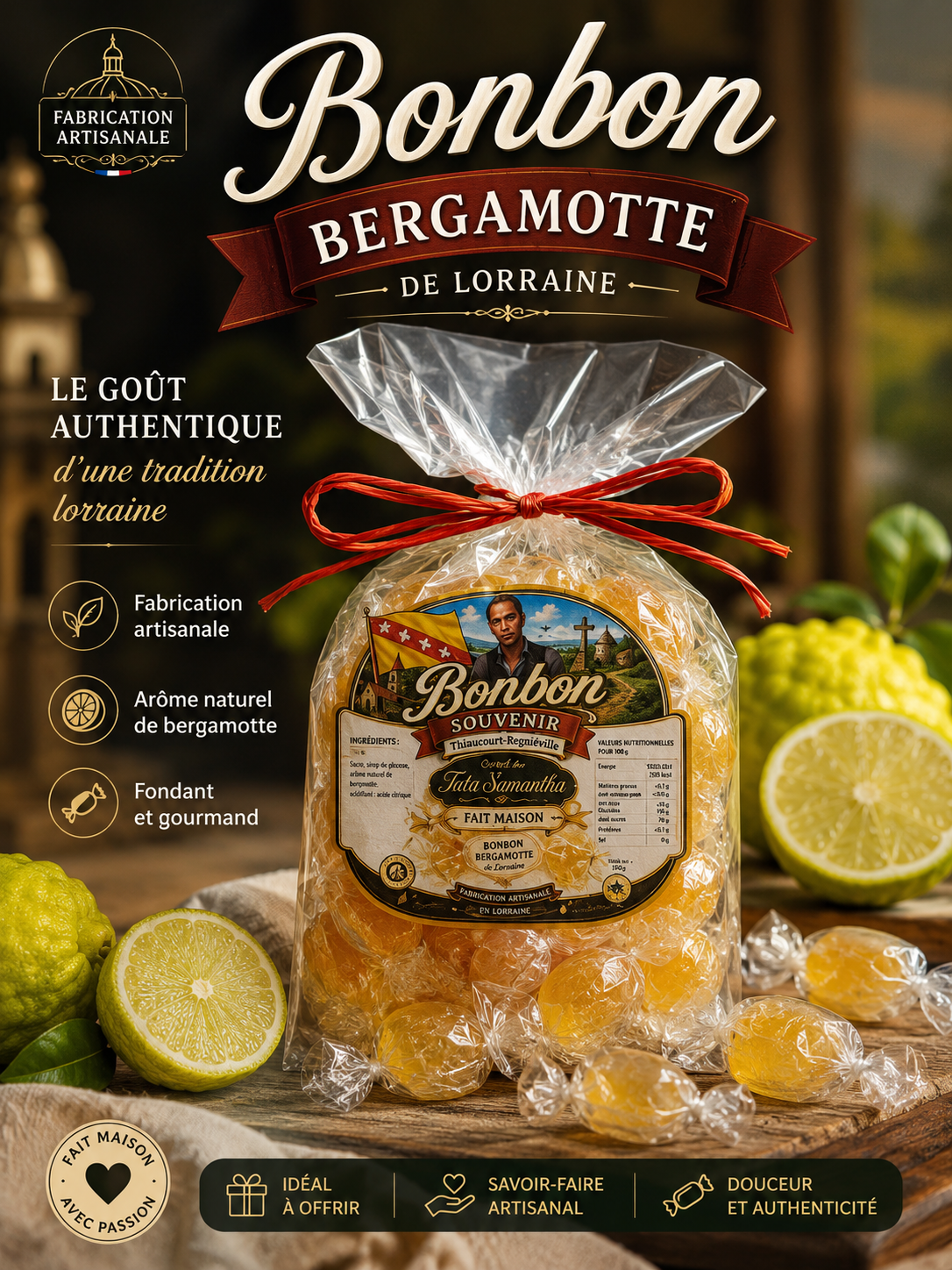 Bonbon bergamotte