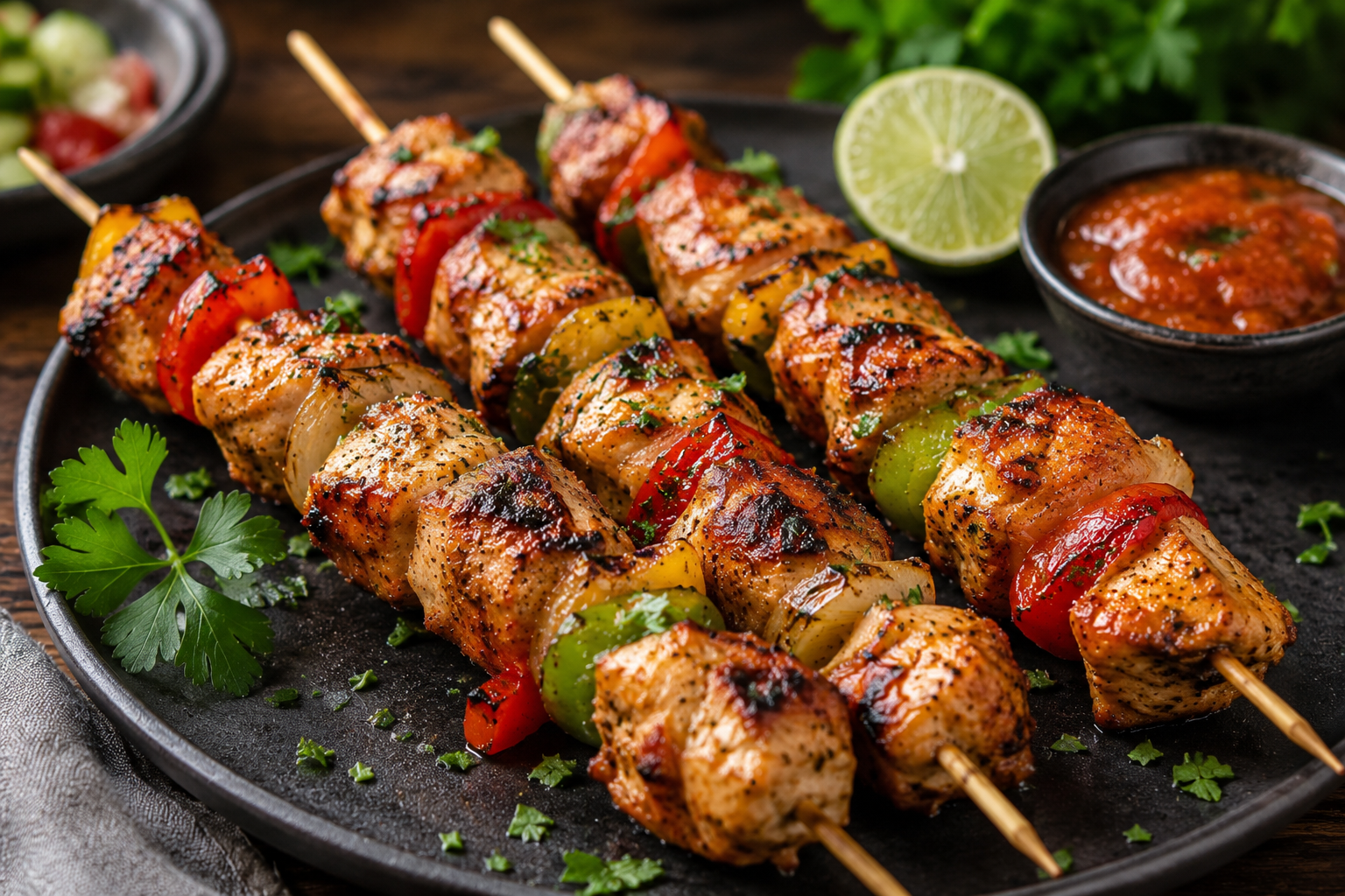 Brochettes mahoraises –viande boeuf (16)