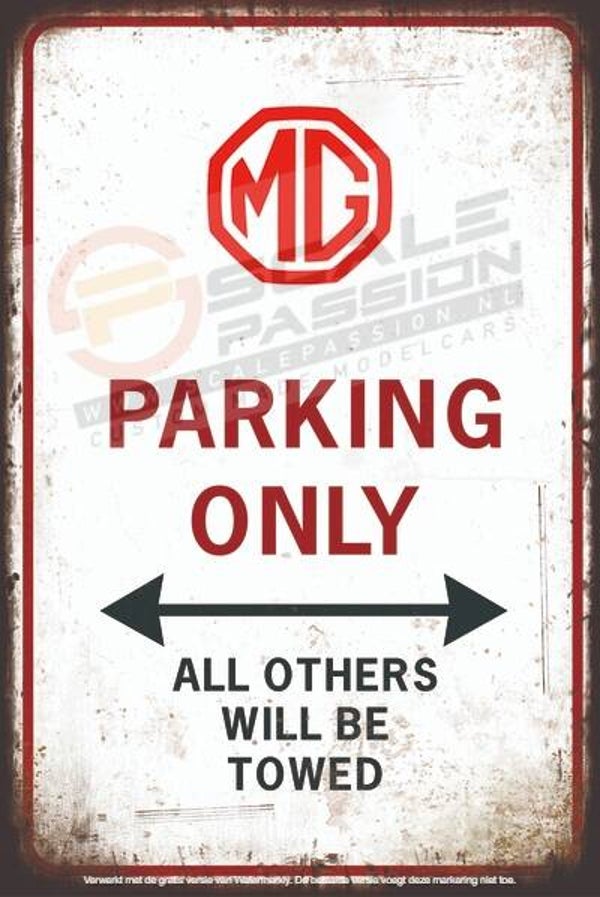 MG Parking Only