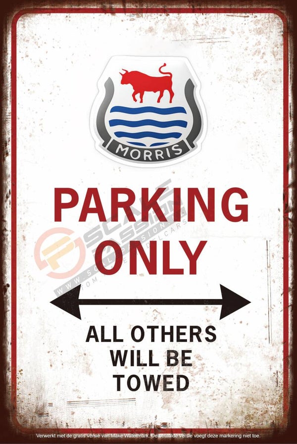 Morris Parking Only