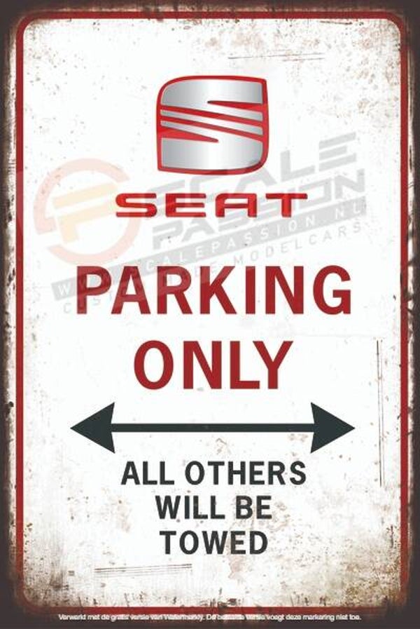 Seat Parking Only