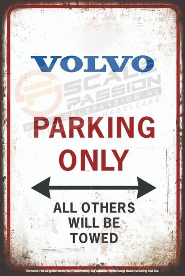 Volvo Parking Only