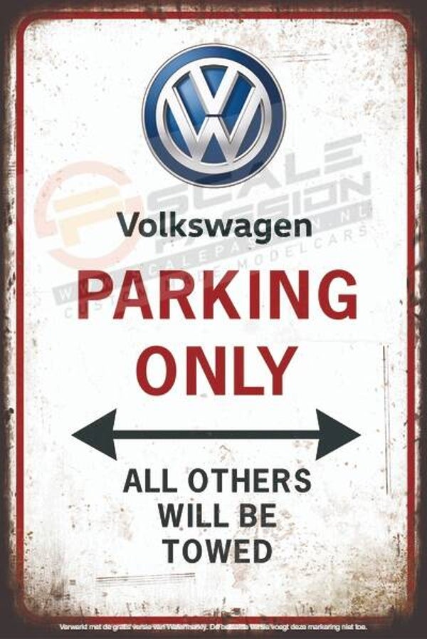 Volkwagen Parking Only