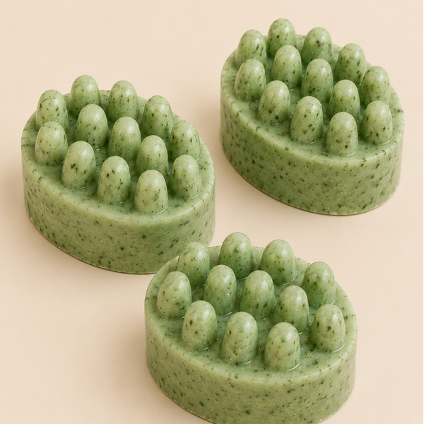 Savon stimulant & de massage — menthe