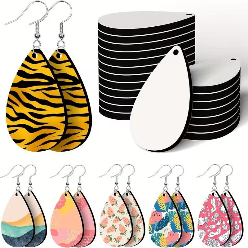 Boucles d’oreilles élégantes en forme de goutte