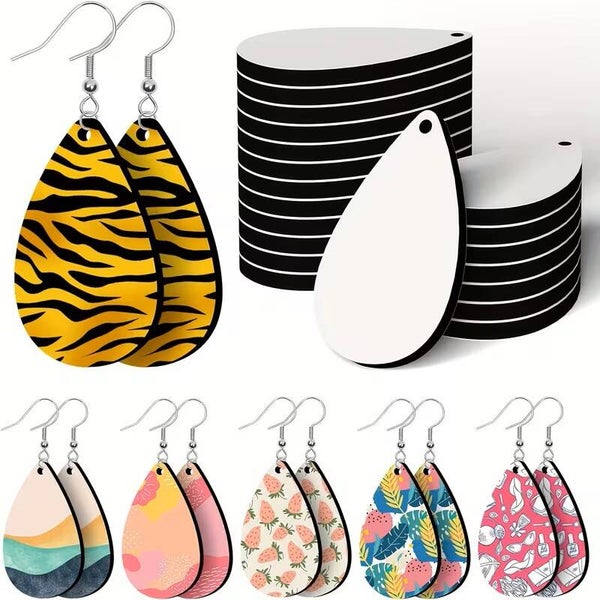 Boucles d’oreilles élégantes en forme de goutte