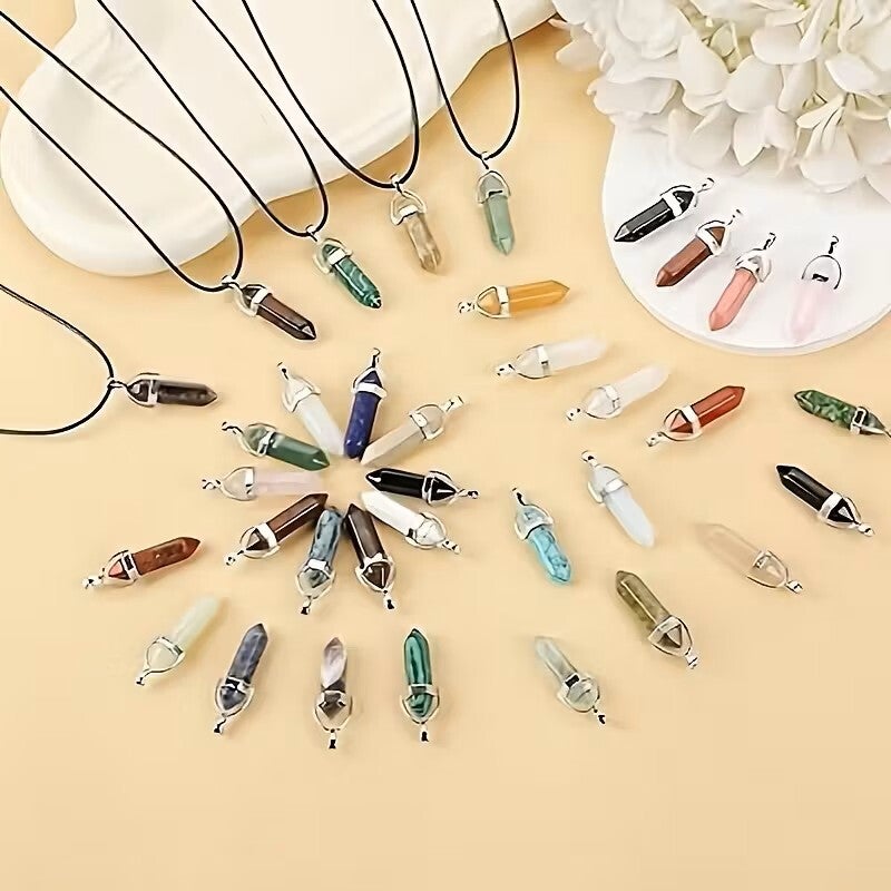 Pendentifs pierres naturelles ✨