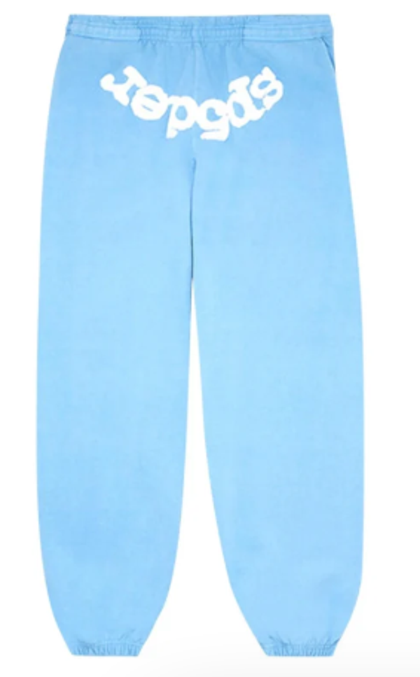 Sp5der Classic Sweatpants Light Blue