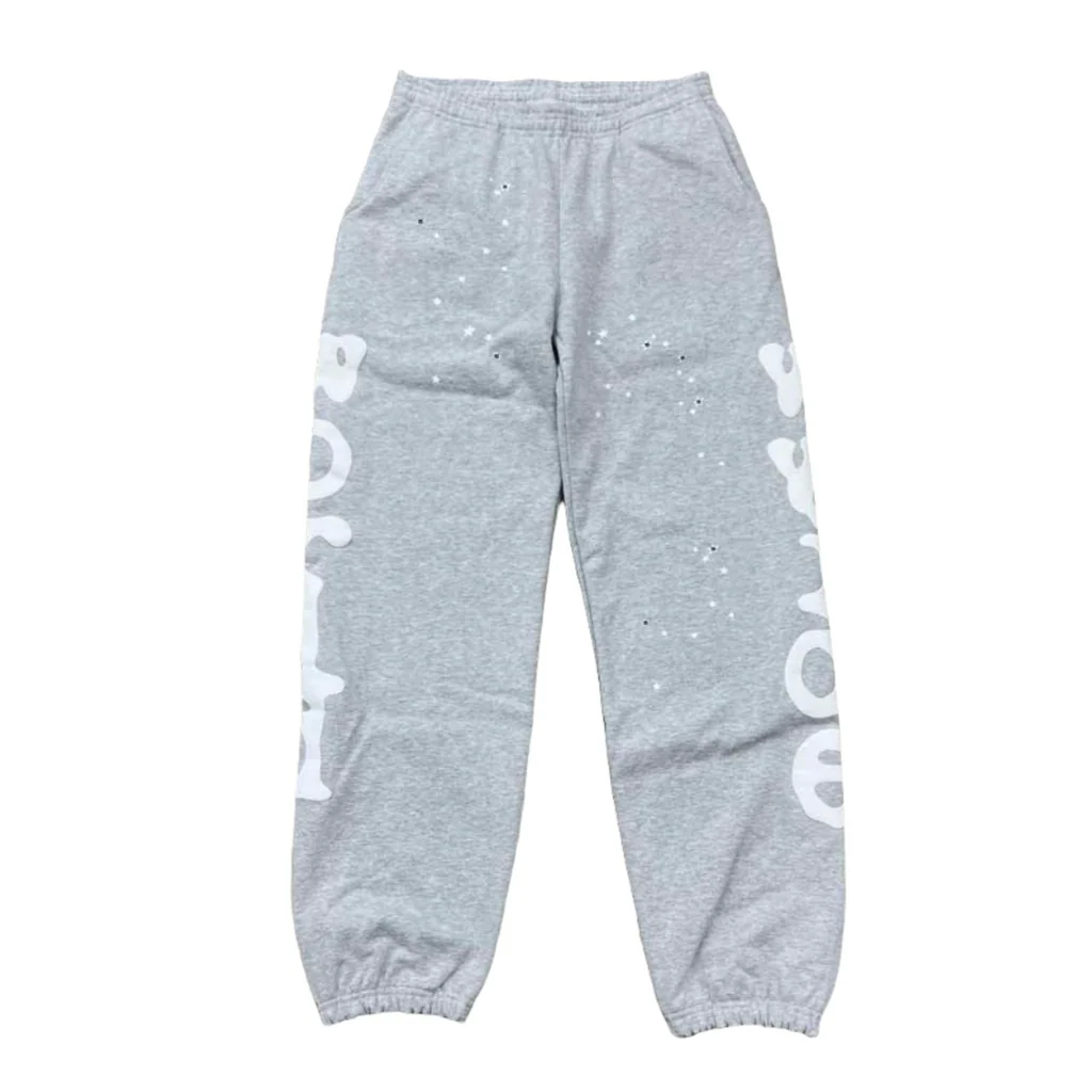 Sp5der Sweatpants "BELUGA" Grey