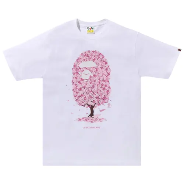 BAPE Sakura Tee 'White'