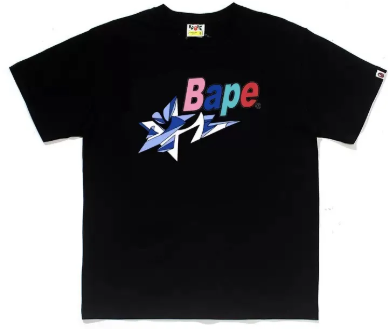BAPE x Louis De Guzman Sta Tee BLACK