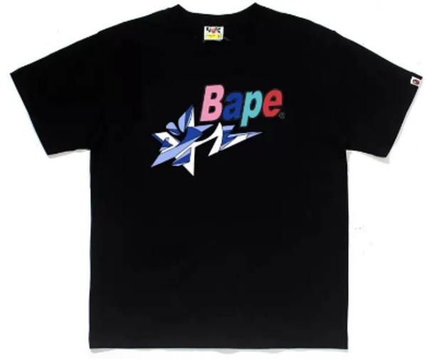 BAPE x Louis De Guzman Sta Tee BLACK