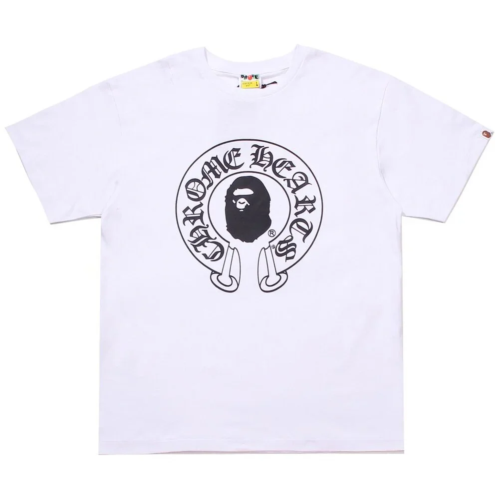 BAPE x Chrome Hearts Baby Milo T-Shirt White | A Bathing Ape