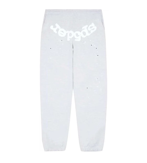 Sp5der OG Web Sweatpants Heather Grey