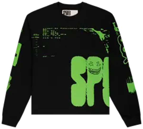 Sp5der X-Ray Long-Sleeve Tee 'Black'