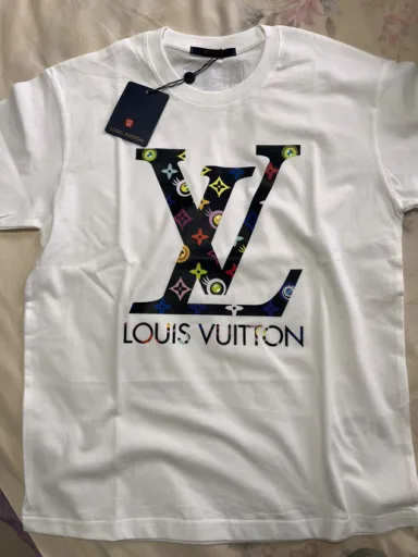 White lv tee v1