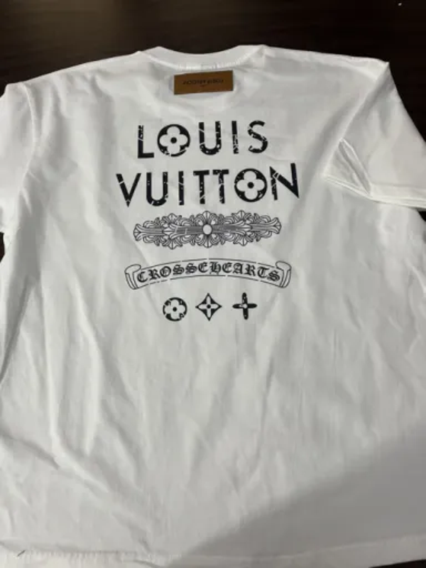 White lv tee v10