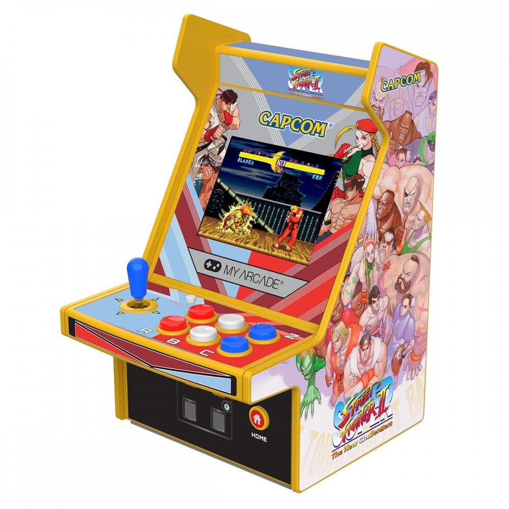 My Arcade™ Street Fighter II Nano Player – Consola Retro de 12 cm