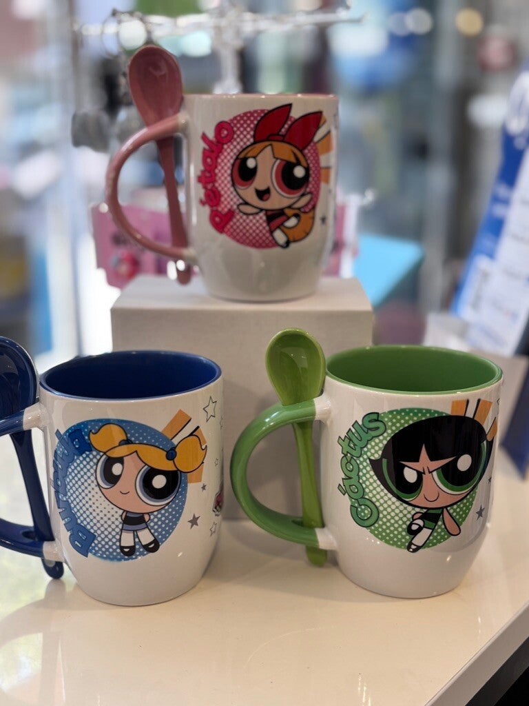 Taza Supernenas con cuchara personalizable