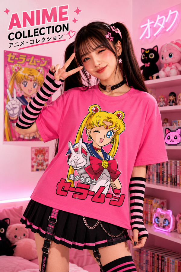 Camiseta Sailor Moon fan art