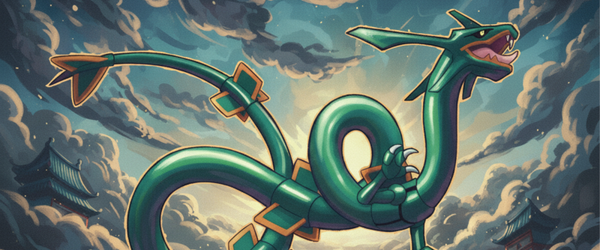Plantilla taza Rayquaza