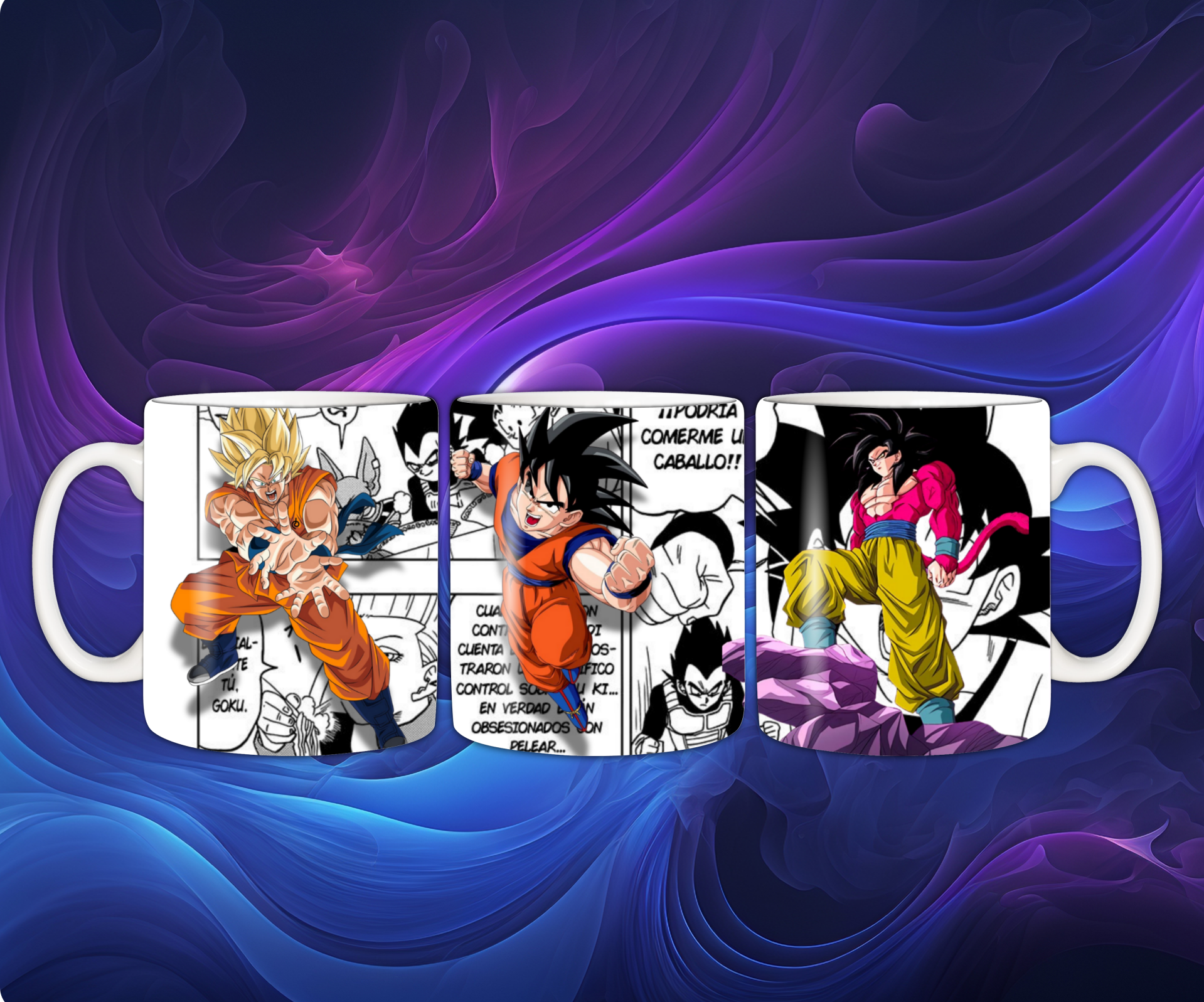 Taza premium Dragón ball