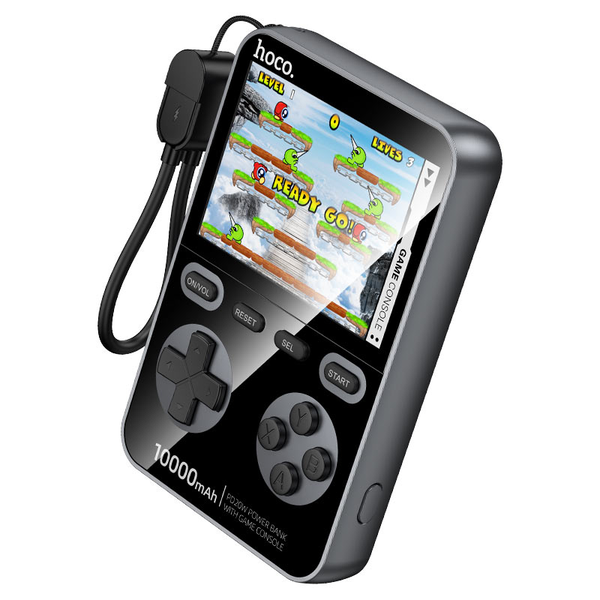 Q47 powerbank con display y 1500 juegos retro