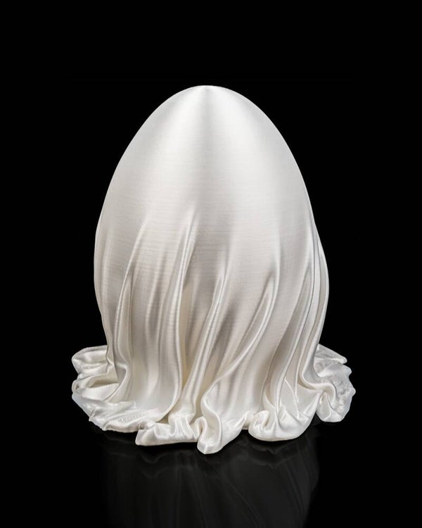 Silken Drape Egg Container