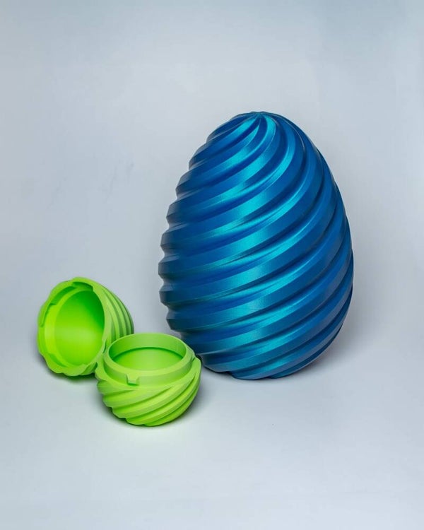Spiral Egg container (Multiple Sizes)