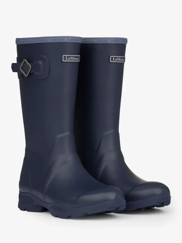 Young Rider Ultra Stride regenlaarzen in marineblauw