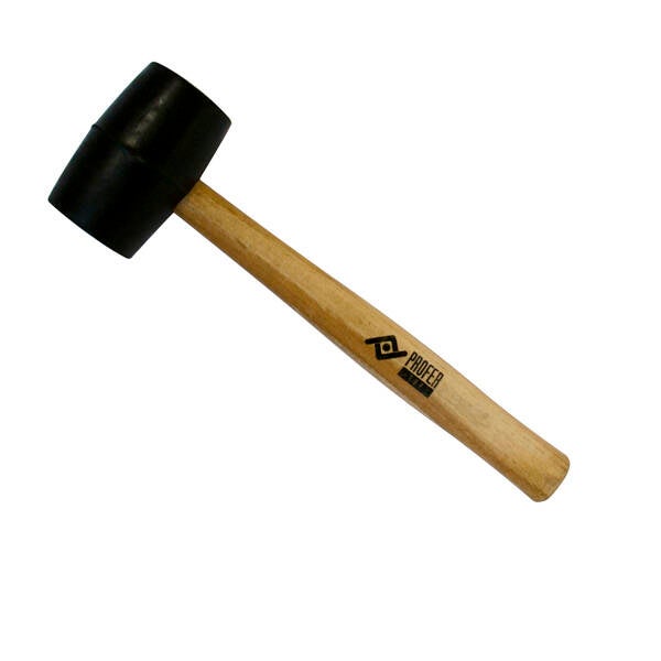 MAZA GOMA C/ MANGO MADERA PROFER TOP 750 G PT0873