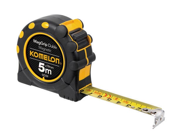 FLEXOMETRO D.CARA MAGNETICO KOMELON 5MTX25 MM 29298D