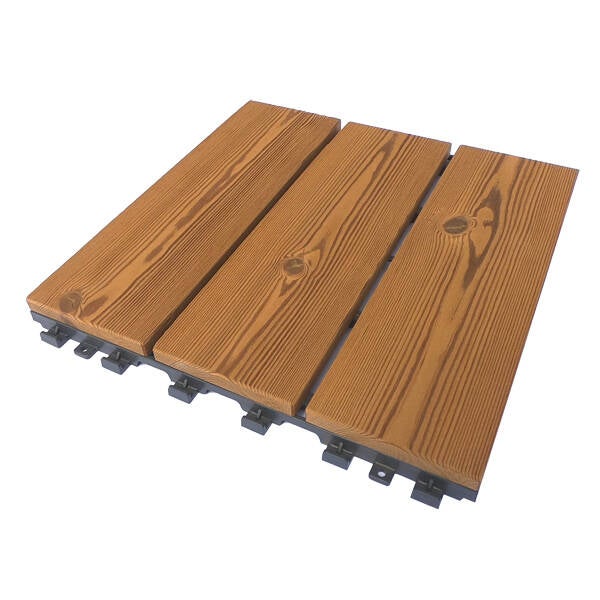 LOSETA MADERA TERMOTRATADA PACK 6 UDS PONTAROLO 30X30X2.5 SMARTDECK