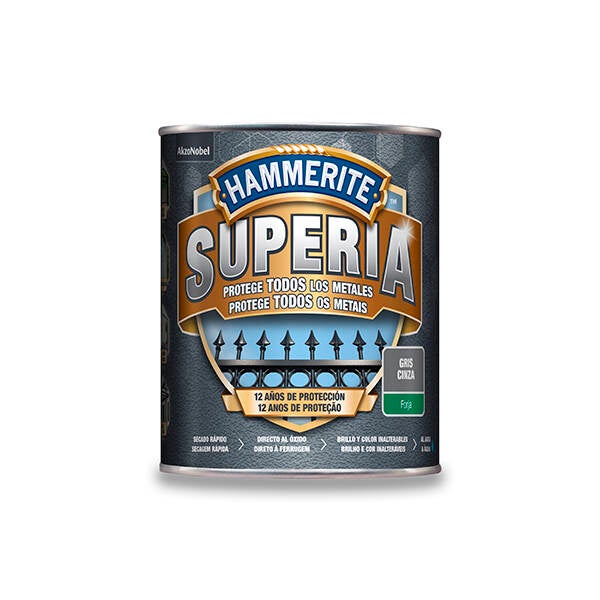 ESMALTE FORJA AL AGUA MARRON HAMMERITE SUPERIA 2,5 L 5379667