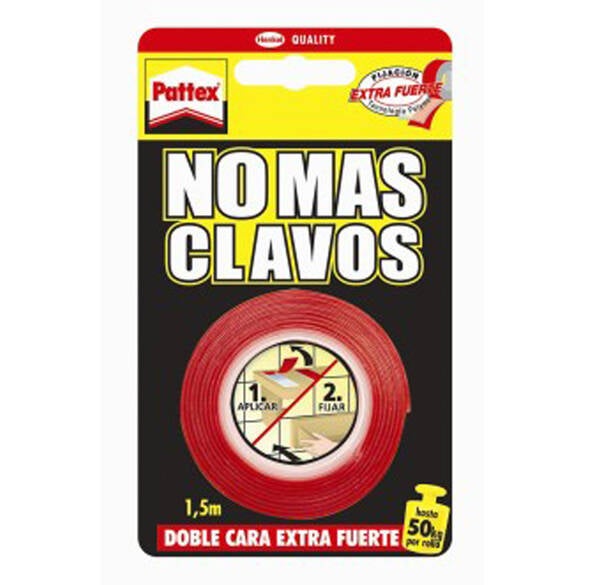 CINTA DB CARA ROLLO N M CLAVOS PATTEX - 1403701