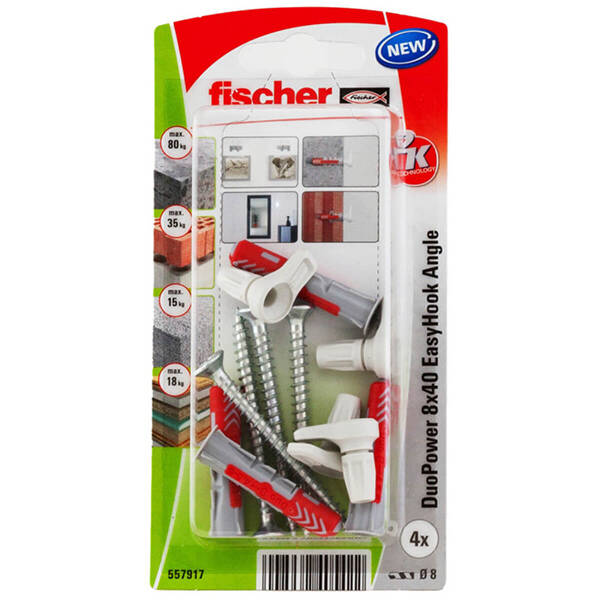 TACO DUOPOWER T+ALCAYATA NV 4U FISCHER 8X40 MM 557917