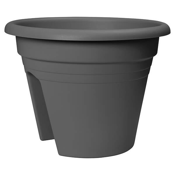 MACETA BALCON 2-WAY ANTRACITA ELHO 30 CM 1004001