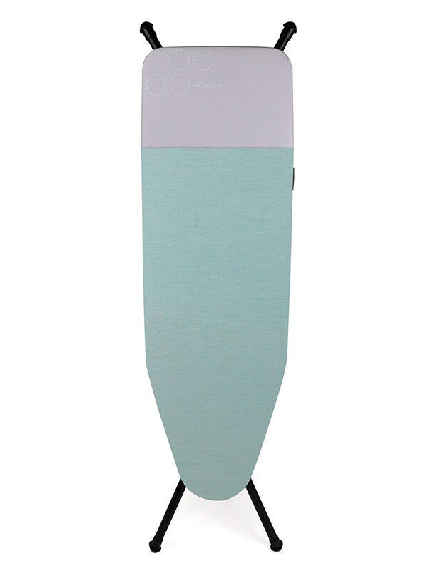 MESA PLANCHAR K-B BLACK TUBE NATURAL SALVIA/PLATA ROLSER 120X38 CM K09001