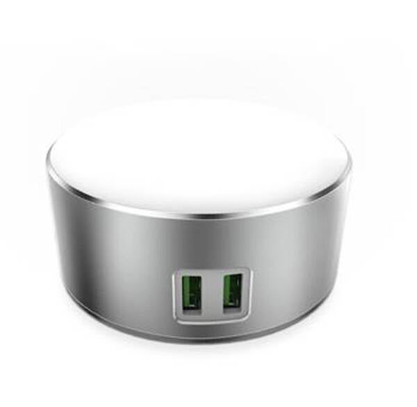 CARGADOR RED USB-A 2.4A CON LUZ NOCTURNA 3 NIVELES OSCA CONNECT 12 W OCA2208