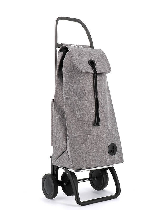 CARRO COMPRA I-MAX TWEED 2+2 GRIS ROLSER 43 L IMX382