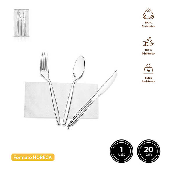 SET CUBIERTOS PS REUT. +SERVILLETA MAXIPRODUCT - 5191R