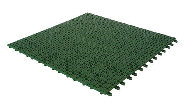 LOSETA MODULAR SUELO VERDE PACK 9 UDS PONTAROLO 56X56X1 MULTIPLATE GREEN