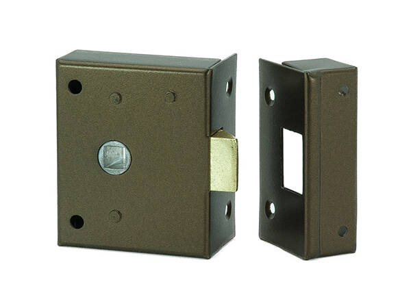 PICAPORTE SOBREPONER ESMALT 8MM ILARGI 70 MM 234-HE70