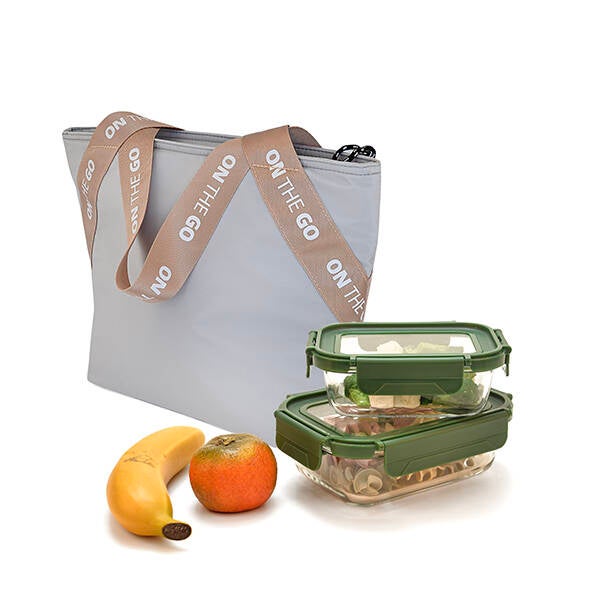 BOLSA PORTALIMENTOS GRIS IRIS 3,7 L 9031-TG