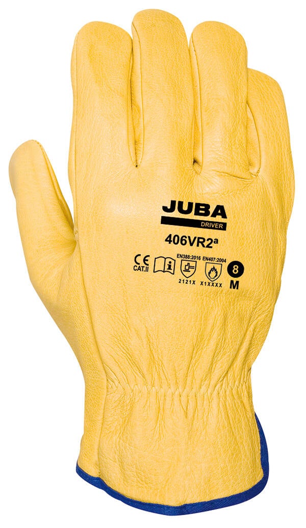 GUANTE PIEL FLOR VACUNO RIBETE JUBA