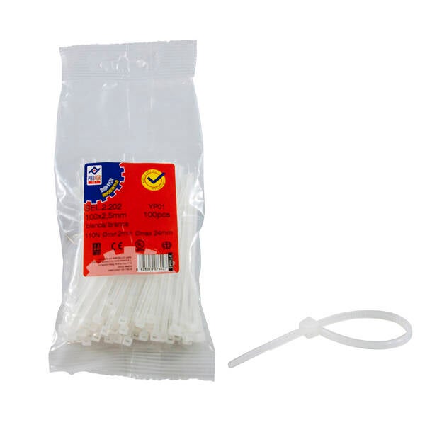 BRIDA NYLON B/100 PROFER TOP 2,5X100 MM