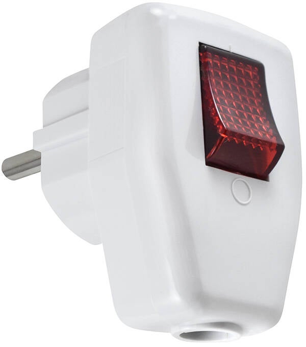 CLAVIJA SCHUKO LAT C/INTERRUP 16A BL PROFER HOME 4,8 MM PH1370