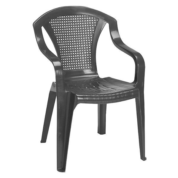 SILLON RESINA BAJO ANTRACITA GARDENLIFE - 8106ANT